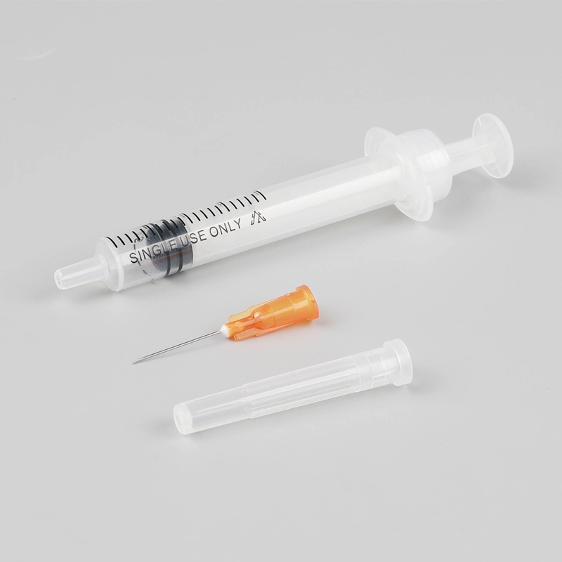 Medical Supply Auto Disposable Syringe with Hypodermic Needle 1-10ml