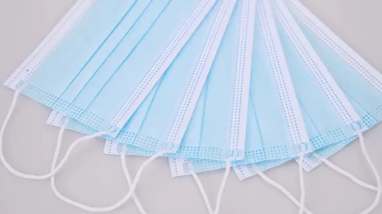 En14683/FDA 510K Уровень-3 Одноразовая маска для лица медицинского класса 3-слойная дышащая хирургическая маска для лица